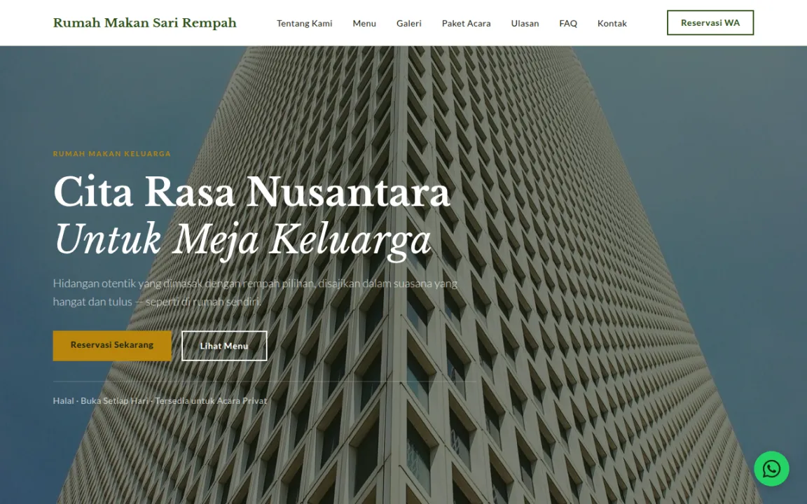 Template Sari Rempah